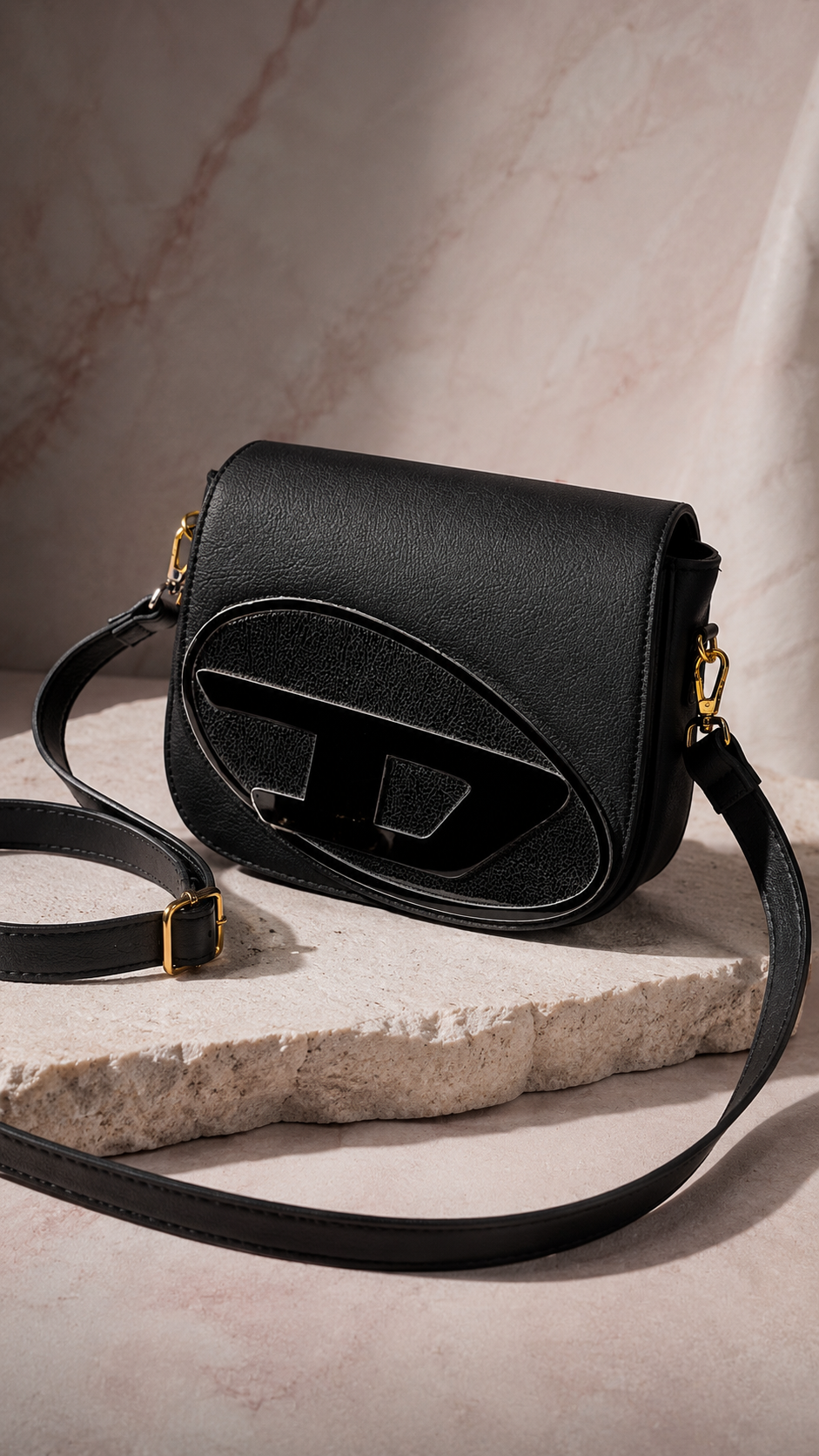Bolso Diesel Premium Black Edition ✨