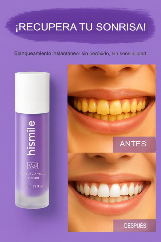 HISMILE BLANQUEADOR DENTAL V34 ORIGINAL