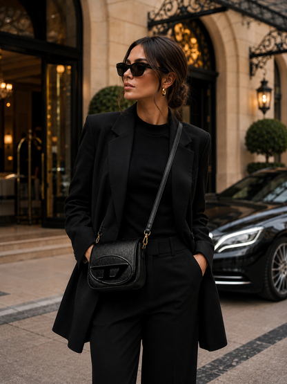 Bolso Diesel Premium Black Edition ✨