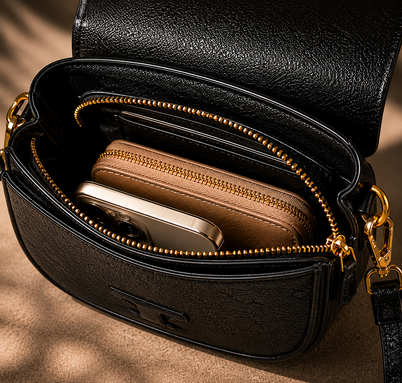 Bolso Diesel Premium Black Edition ✨