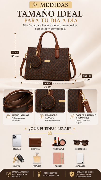 Bolso MK Dalia – Elegancia y Funcionalidad