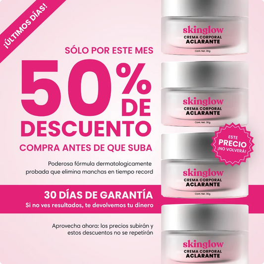 Crema Aclarante skinglow